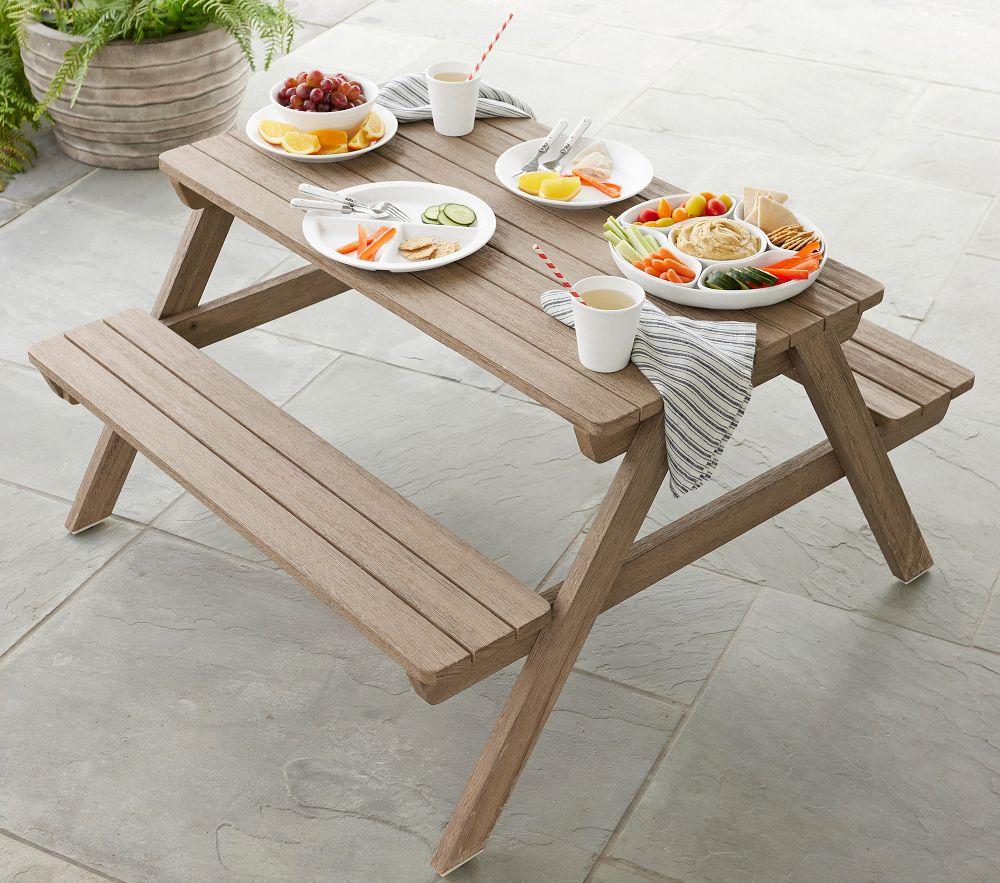 Indio Outdoor Kids Picnic Table Pottery Barn Kids UK